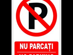 indicator pentru parcare nu parcati no parking